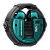 Наушники вставные Monster XKT10 bluetooth 5.3 с микр. зеленый