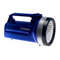 #Фонарь туристический Космос 860 19LED от батареек IP33 синий (1/48)