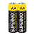 Батарейка Supermax LR6 AA Shrink 2 Alkaline 1.5V (2/40/800)