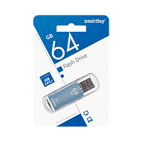 Флеш-накопитель Smartbuy V-Cut 64GB USB3.0 пластик синий