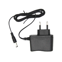 Блок питания GoPower 500mA 9V 5,5x2,1/12мм нестабилизированный отрицательная полярность (1/150)