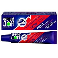 Гель от тараканов Чистый дом усиленное действие 50мл (1/40)