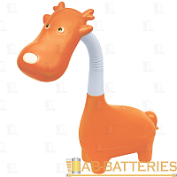 Светильник настольный Camelion KD-856 "Жираф" 5W 230V IP20 на основании оранжевый (1/12)