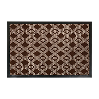 Коврик придверный VORTEX "Hall" 40х60см коричневый (1/15)