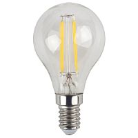 Лампа светодиодная филамент ЭРА P45 E14 5W 2700К 170-265V шар (1/25/50)