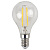 Лампа светодиодная филамент ЭРА P45 E14 5W 2700К 170-265V шар (1/25/50)