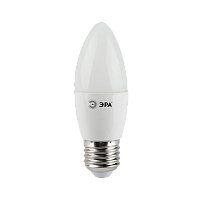 Лампа светодиодная ЭРА B35 E27 7W 2700К 170-265V свеча прозрачная (1/6/60)