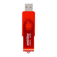 Флеш-накопитель Smartbuy Twist 64GB USB3.0 пластик красный