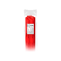 Термоусаживаемая трубка 8/4, красная, 1 метр (SBE-HST-8-r)