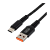Кабель GoPower GP02T USB (m)-Type-C (m) 1.0м 2.4A нейлон черный (1/200/800)