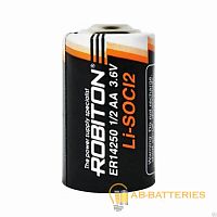 Батарейка ROBITON ER14250-SR2 1/2AA SR2, в упак 20 шт (2/20/500/1000)