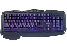 Клавиатура проводная Perfeo STRIKE USB 1.6м черный (1/10)