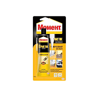 Герметик Момент 85мл силиконовый универсальный BL1 белый