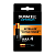Батарейка Duracell Optimum LR03 AAA BL4 Alkaline 1.5V (4/32)