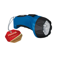 Фонарь туристический Рекорд РМ-0104 от аккумулятора синий (1/12/60)