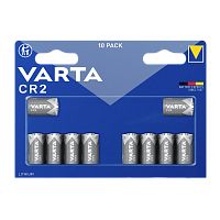 Батарейка Varta ELECTRONICS CR2 BL10 Lithium 3V (6206) (10/100) 