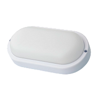Светильник влагозащищенный Ultraflash LBF-0408 8W 220V LED IP65 85мм белый (1/40)