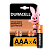 Батарейка Duracell Basic LR03 AAA BL4 Alkaline 1.5V (4/40/48/192/29184)