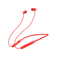 Наушники внутриканальные Lenovo QE03 bluetooth 5.0 с микр. красный