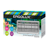 Светильник антимоскитный Ergolux MK-006 3W 220V IP44 на основании серый