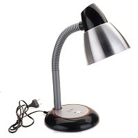 Светильник настольный ЭРА N-115 40W 220V E27 на основании черный (1/12)