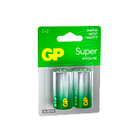 Батарейка GP Super G-Tech LR14 C BL2 Alkaline 1.5V (2/20/160) 