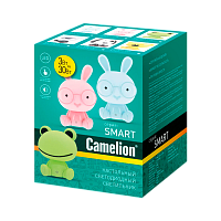 Светильник настольный Camelion KD-892 3W 1LED IP20 на основании сенс. розовый (1/12)