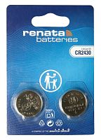 Батарейка Renata CR2430 BL2 Lithium 3V
