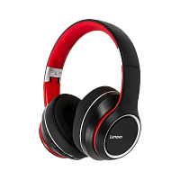 Наушники полноразмерные Lenovo HD200 bluetooth 5.0 с микр. черный 