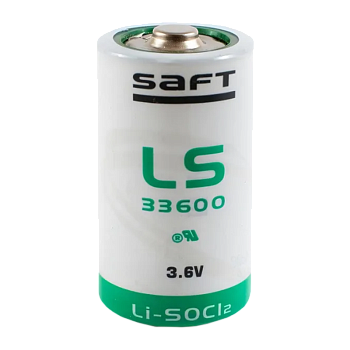 Батарейка Saft 33600 Б/УП Li-SOCl2 3.6V с выводами 