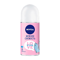 Дезодорант женский Nivea Нежная Свежесть Deo роликовый 50мл (1/30)