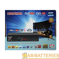 Приставка для цифрового ТВ Openbox С+ HD DVB-T/T2 металл черный (1/60)