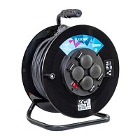 Удлинитель Космос 4р.С/З 16A 50.0м КГ 3х2.5мм² IP54 на катушке (1)