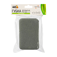Губка для посуды Рыжий кот KS-03 110х70х35мм трехслойная (1/50/500)