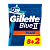 Бритва Gillette Blue II Plus 2 лезвия пластиковая ручка 10шт. (1/12)