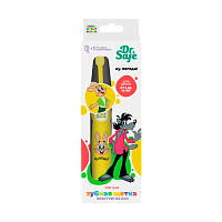 Зубная щетка электрическая Dr.Safe Ну, погоди мягкая детская желтый (1/12/96)