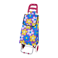 Тележка Рыжий кот "Васильки" A204 30кг с сумкой разноцветный (1/10)