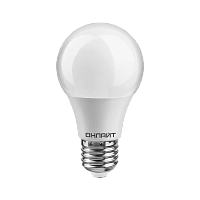 Лампа светодиодная ОНЛАЙТ  10W Е27 A60-10-230-4K-E27 холодный свет (1/10/100)