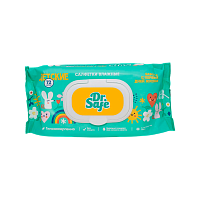 Влажные салфетки Dr.Safe 72шт. для детей с алоэ
