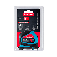Рулетка измерительная Smartbuy Tools 5м*19мм пластик прорезиненная (1/72) 