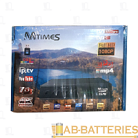 Приставка для цифрового ТВ MTIMES T777 PRO DVB-T/T2 металл черный (1/60)