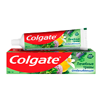 Зубная паста COLGATE Лечебные травы отбеливающая 100мл (1/48)