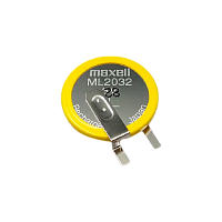 Аккумулятор ML2032 T7 Maxell, 3V, Lithium, MnO2-Li (1/200)