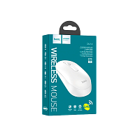 Мышь беспроводная HOCO GM14 классическая USB белый (1/11/110)