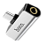 Переходник AUX HOCO LS26 Jack 3.5mm (f)-Type-C (m)/Type-C (f) пластик серебряный (1/31/310)