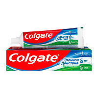 Зубная паста COLGATE Тройное Действие 100мл (1/48) 