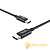 Кабель HOCO X23 USB (m)-Type-C (m) 1.0м 3.0A TPE черный (1/46/276)