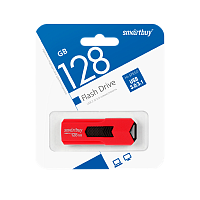Флеш-накопитель Smartbuy Stream 128GB USB3.0 пластик красный