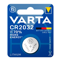 Батарейка Varta ELECTRONICS CR2032 BL1 Lithium 3V (6032) (1/10/100)
