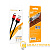 Кабель Borofone BX28 USB (m)-microUSB (m) 1.0м 2.4A ПВХ красный (1/360)
